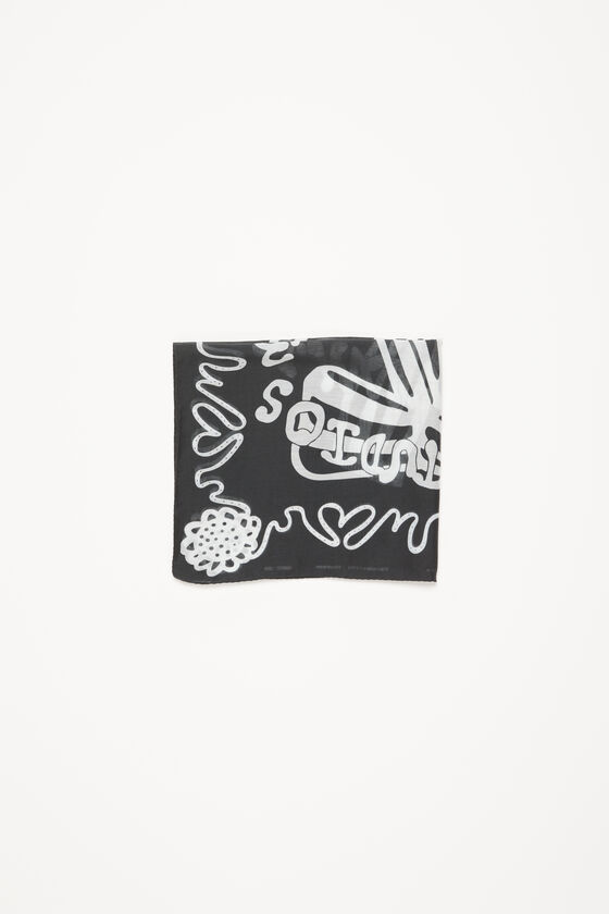 (image for) Well-Designed Printed square scarf